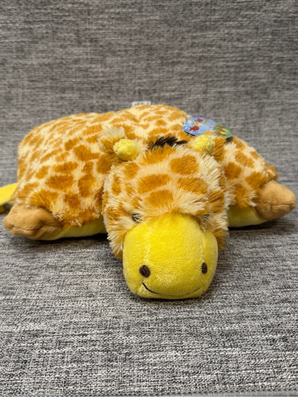 Pillow Pets Pee-Wees Jolly Giraffe 11” Plush Pillow 2010 Stuffed Plush With Tag